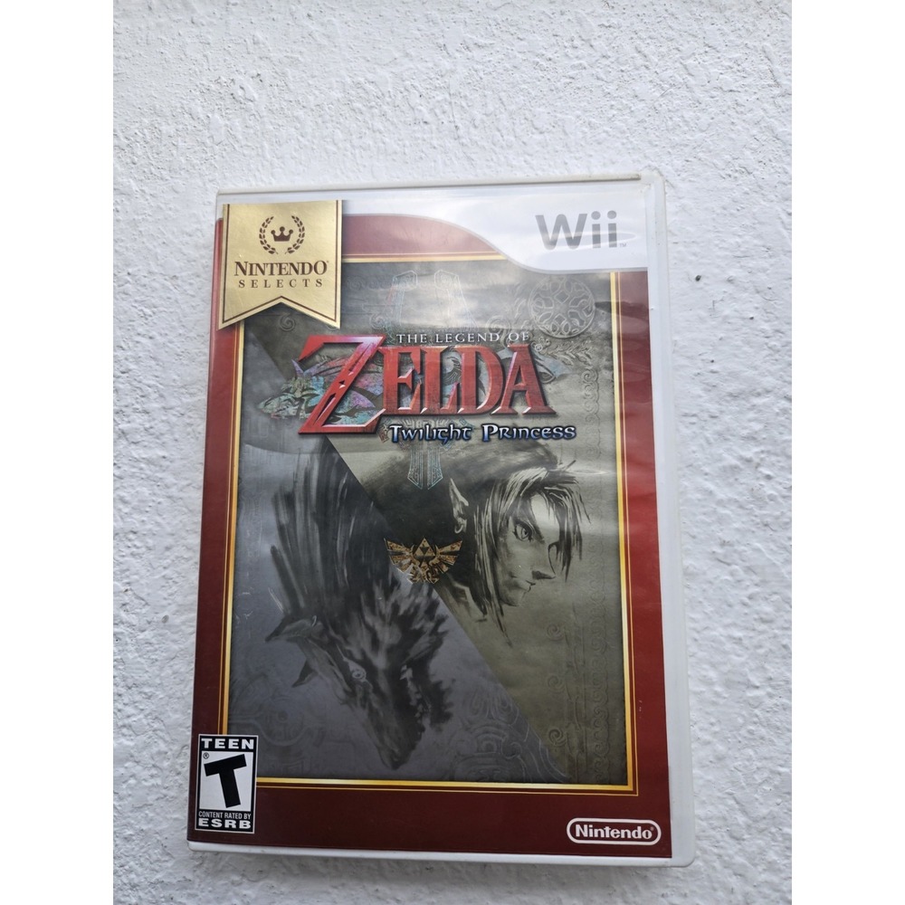 Zelda Twilight Princess Nintendo with original Manual - Wii